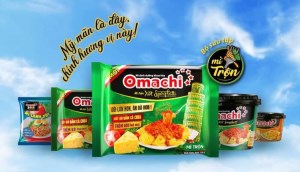 Omachi Spaghetti sốt cà chua bò bằm nay có thêm gói phô mai mới