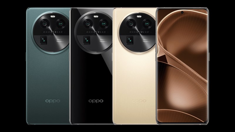 Ba phiên bản màu sắc của OPPO Find X6