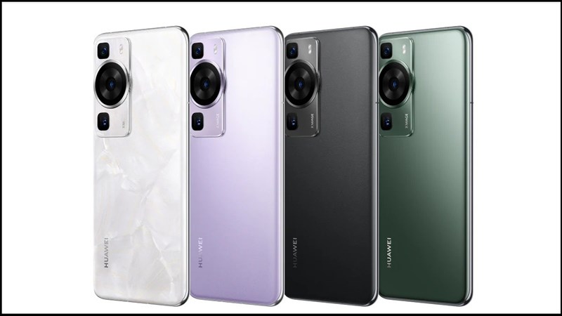 Huawei P60 Pro sở hữu 4 phiên bản màu rất đẹp
