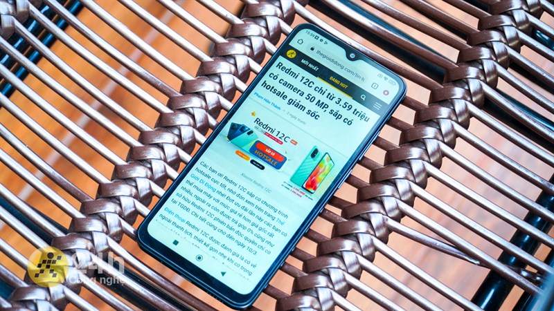 Màn hình lớn hơn, giải trí thích hơn cùng Redmi 12C