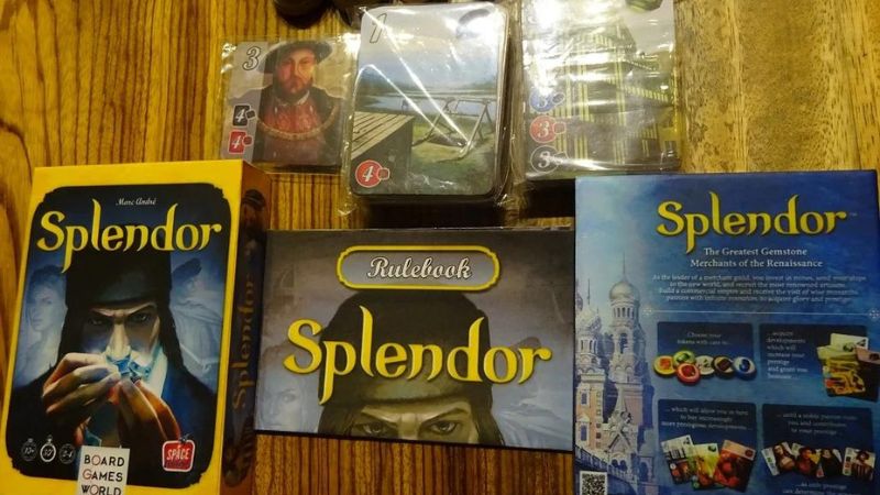 Luật chơi, cách chơi board game Splendor chi tiết