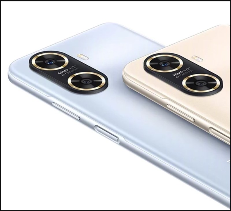 Thiết kế cụm camera trên Huawei Enjoy 60