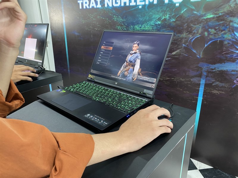 Tại sự kiện Acer Predator Fest SS1, rất nhiều bạn đã được trải nghiệm loạt sản phẩm Predator 