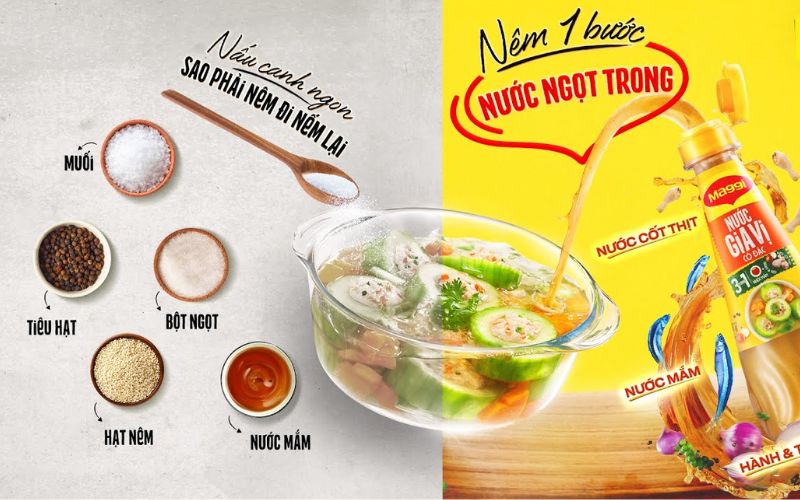 Đảm bảo món canh, lẩu, nước ngon chỉ trong 1 bước nêm