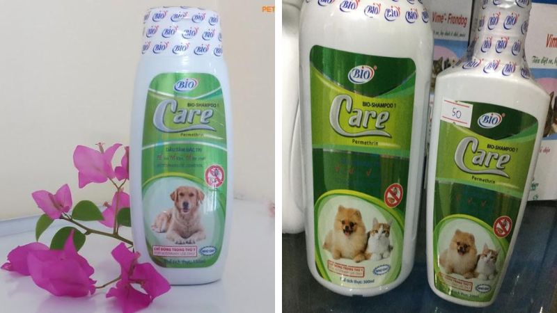 Sữa tắm Bio Care đặc trị ve, rận cho chó mèo
