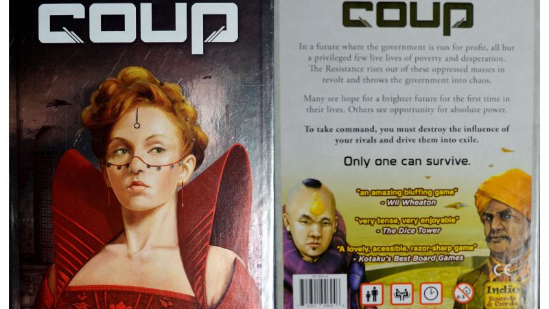 Hướng dẫn cách chơi board game Coup cho người mới chơi