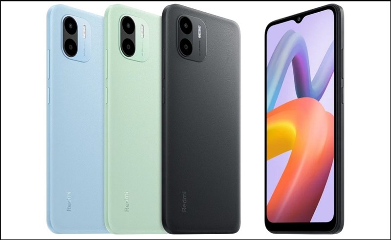 3 tuỳ chọn màu sắc và thiết kế của Redmi A2