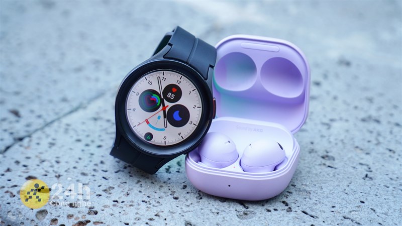 Tận hưởng hạnh phúc hơn mỗi ngày với bộ đôi trợ lý Galaxy Buds2 Pro và Galaxy Watch5 series Tận hưởng hạnh phúc hơn mỗi ngày với bộ đôi trợ lý Galaxy Buds2 Pro và Galaxy Watch5 series