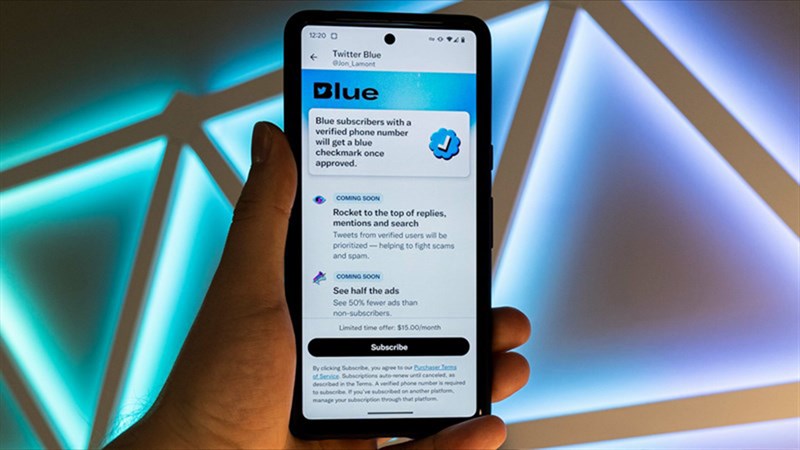 Twitter Blue chính thức có mặt tại Việt Nam