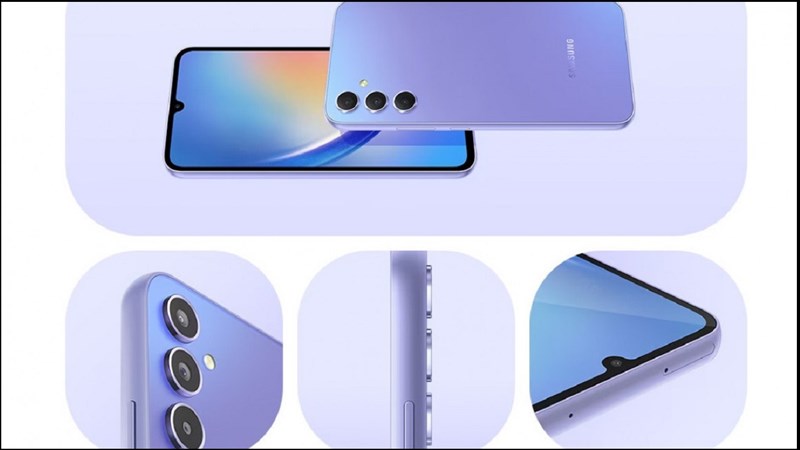 Thiết kế cùng cấu hình của Galaxy A34 5G phiên bản RAM 6 GB vẫn không có gì thay đổi