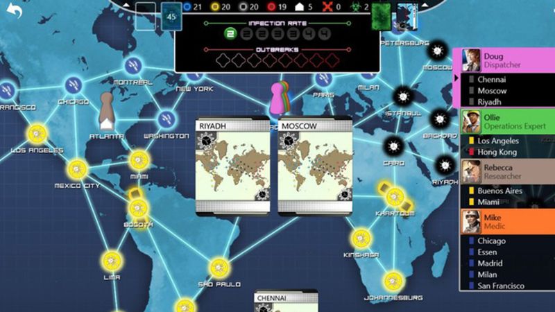 Play Pandemic board game online