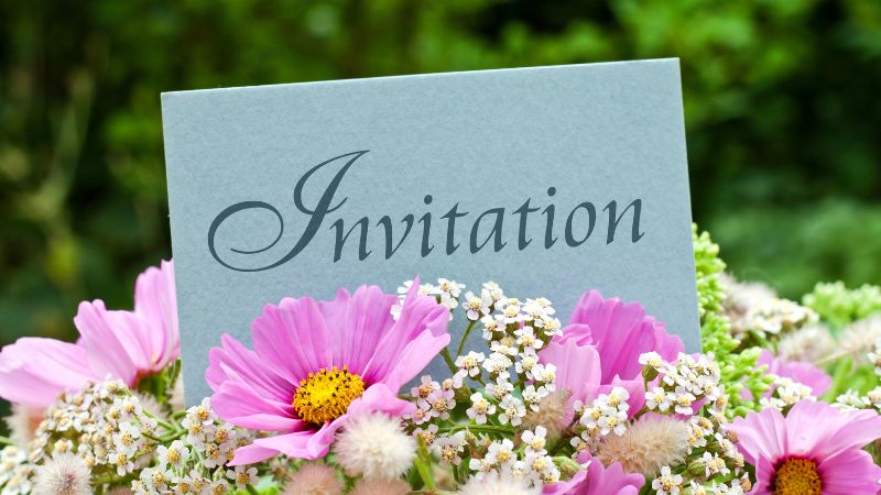 Sample English invitation letters for writing birthday invitation cards