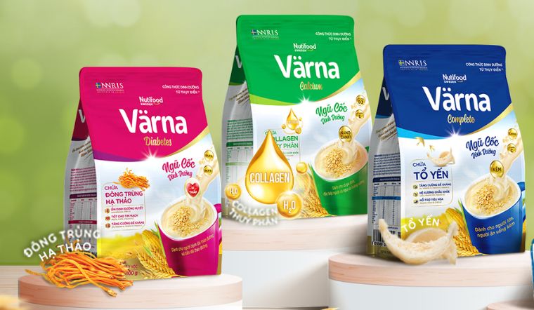 Bảo vệ sức khỏe gia đình với ngũ cốc dinh dưỡng Varna từ Nutifood