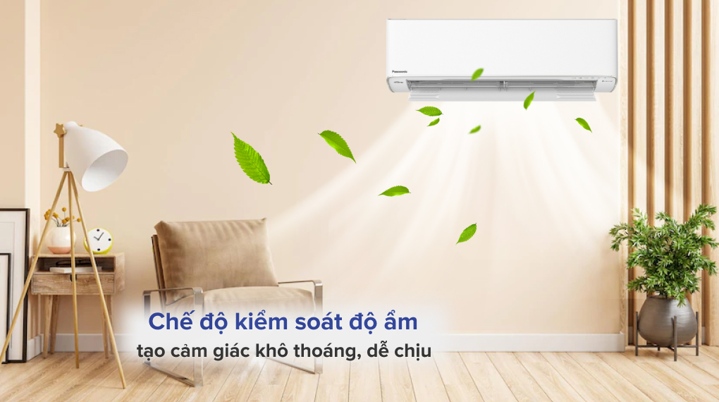 Đánh giá dòng máy lạnh Panasonic hai chiều cao cấp XZ năm 2023 - Chế độ kiểm soát độ ẩm