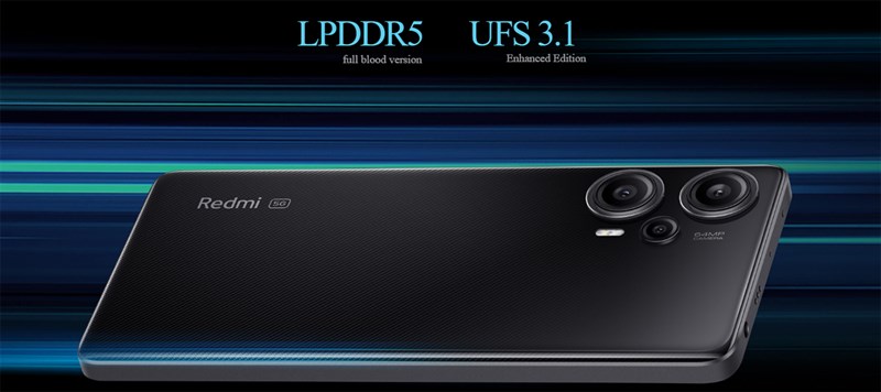 Redmi Note 12 Turbo còn sở hữu dung lượng RAM lên đến 16 GB và đạt chuẩn LDPPR5 hiện đại Redmi Note 12 Turbo còn sở hữu dung lượng RAM lên đến 16 GB và đạt chuẩn LDPPR5 hiện đại