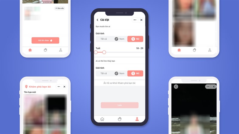 Cách chỉnh đối tượng sẽ gặp trên hẹn hò Zalo