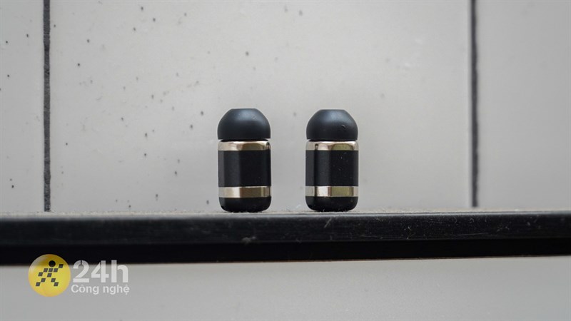 Phần tai nghe của Huawei Watch Buds sẽ có tổng thể hình trụ với kiểu dáng làm mình liên tưởng đến một viên đạn.