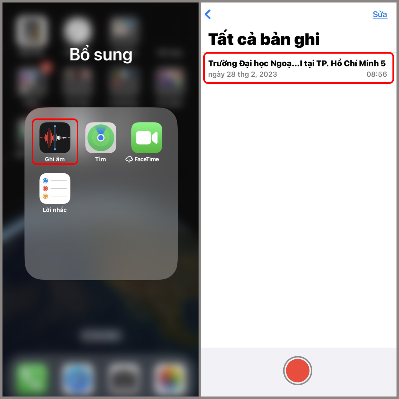 cách lấy file ghi âm từ iphone