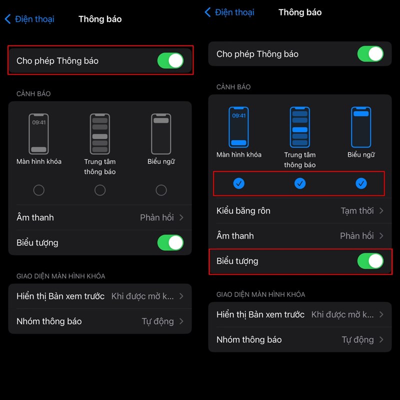 iPhone không hiện thông báo cuộc gọi nhỡ