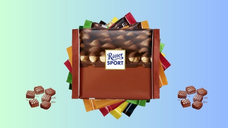 Socola Ritter Sport của nước nào? Có bao nhiêu loại?