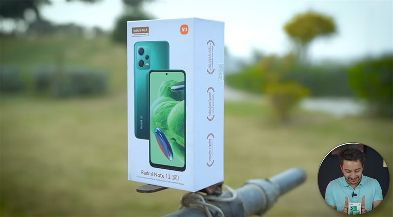 Hộp đựng Redmi Note 12 được thiết kế cực kỳ quen thuộc với người dùng