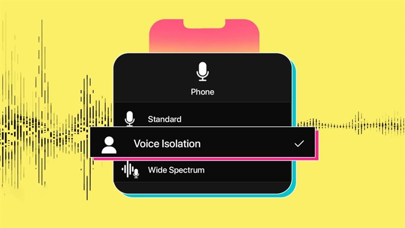 Cách bật tính năng chống ồn Voice Isolation trên iPhone