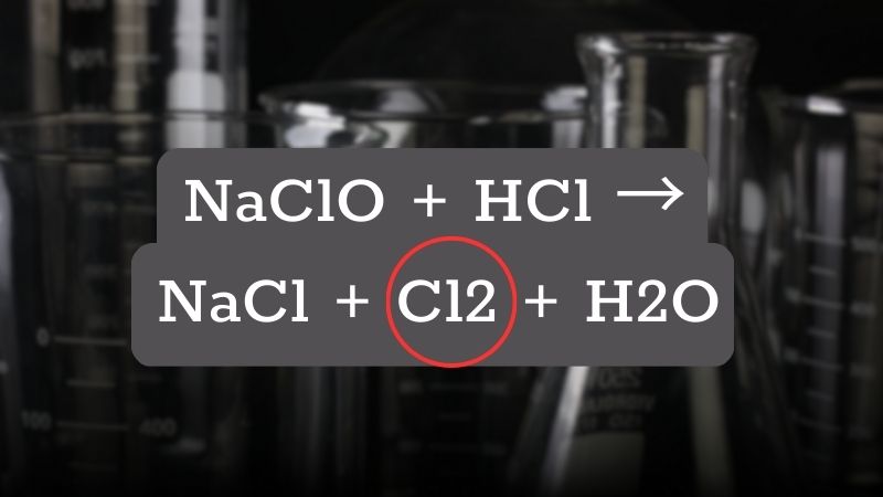 Khí Cl2 - khí độc có khả năng gây hại cho sức khỏe.