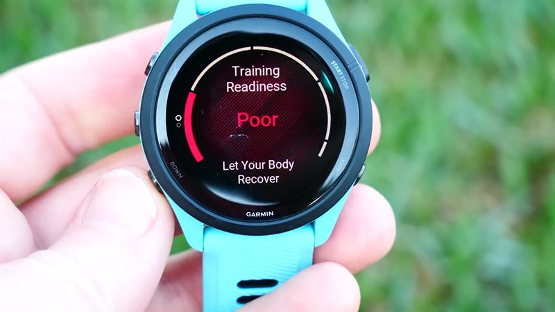 Điểm khác biệt của Garmin Forerunner 265 so với các phiên bản trước đó là tính năng Sẵn sàng luyện tập của Garmin. Điểm khác biệt của Garmin Forerunner 265 so với các phiên bản trước đó là tính năng Sẵn sàng luyện tập của Garmin.