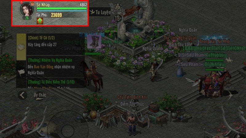 Cách đổi tên nhân vật Kiếm Thế Origin