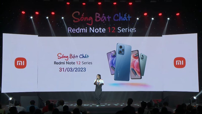 Toàn cảnh sự kiện ra mắt Redmi Note 12 Series tại Việt Nam Toàn cảnh sự kiện ra mắt Redmi Note 12 Series tại Việt Nam