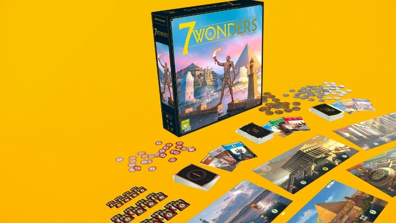 Introduction to 7 Wonders board game