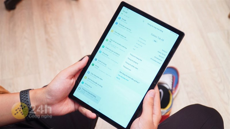 Galaxy Tab A8 2022 chính thức được 