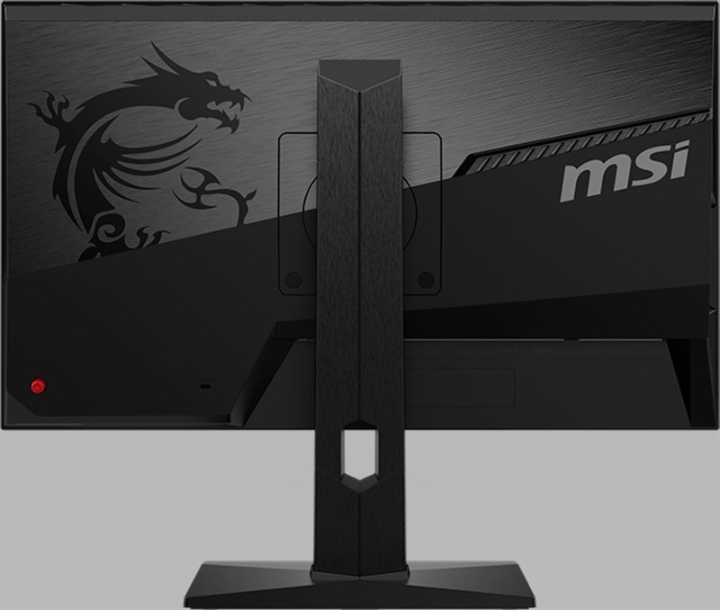 MSI G253PF có chân đế có thể điều chỉnh độ cao và độ nghiêng