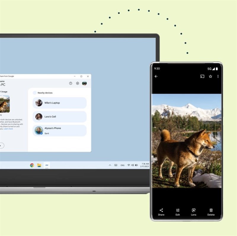 Việc chuyển dữ liệu cũng diễn ra rất an toàn