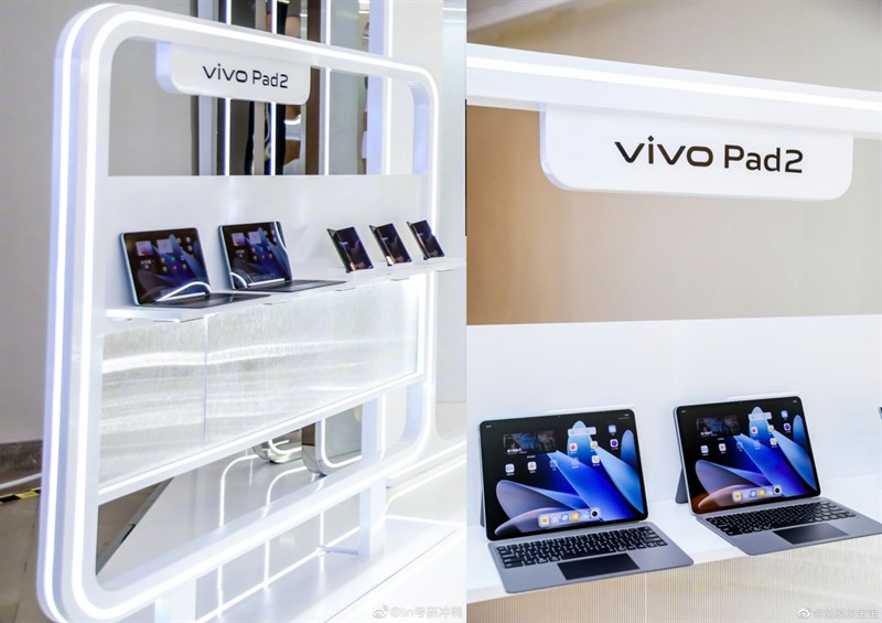Vivo Pad 2 được trưng bày ở một sự kiện nào đó ở Trung Quốc Vivo Pad 2 được trưng bày ở một sự kiện nào đó ở Trung Quốc