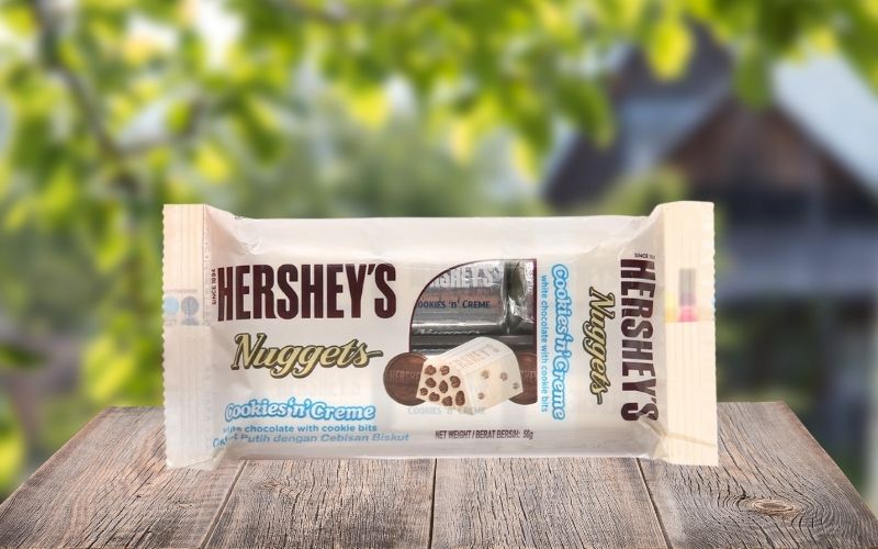 Socola Hershey's nuggets Cookies'n'Cream 56g