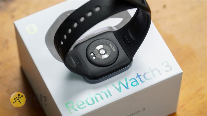 Mặt sau của Redmi Watch 3.
