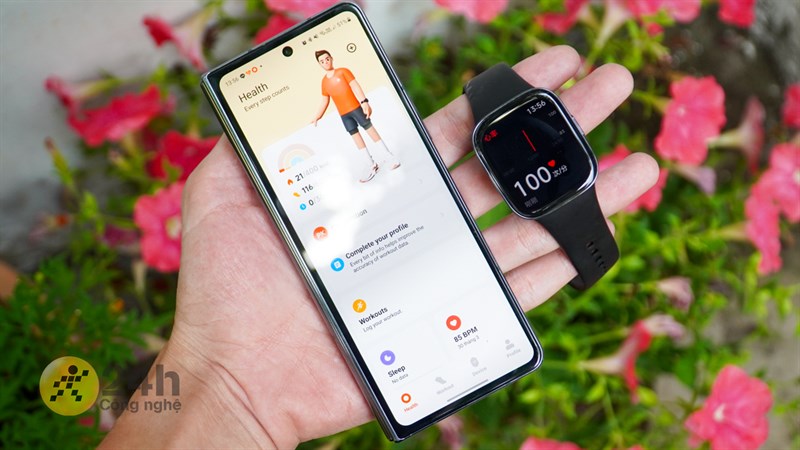 Redmi Watch 3 tích hợp nhiều tính năng theo dõi sức khoẻ.