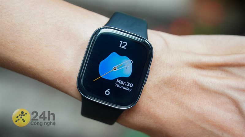 Màn hình của Redmi Watch 3 là một điểm nhấn đáng chú ý với kích thước 1.75 inch, sử dụng công nghệ AMOLED.