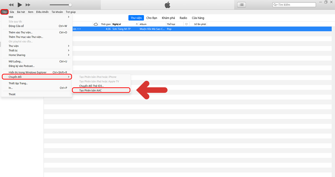 Cách chỉnh định dạng nhạc chuông iPhone