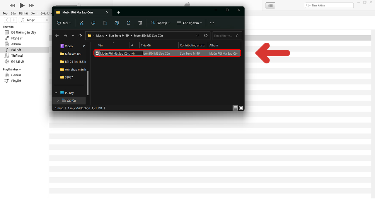 Cách chỉnh định dạng nhạc chuông iPhone