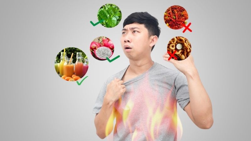 Mùa hè nên ăn những thực phẩm nào không gây nóng trong người?