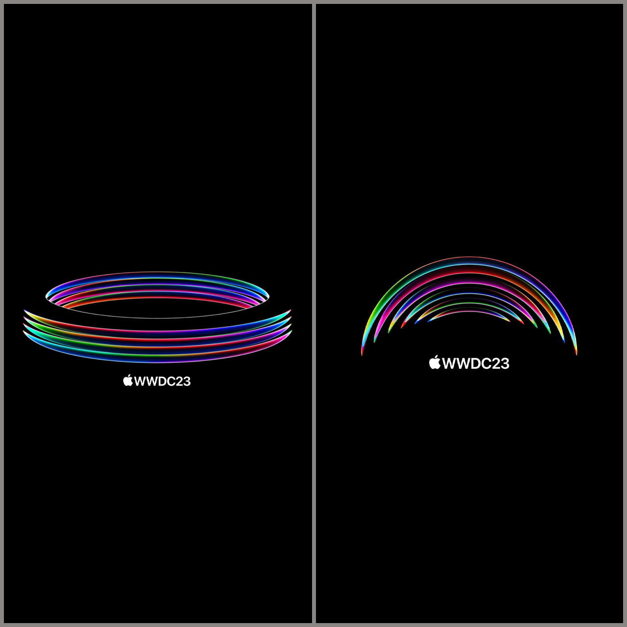 Mời tải bộ hình nền 2 dải màu cực độc dành riêng cho iPhone