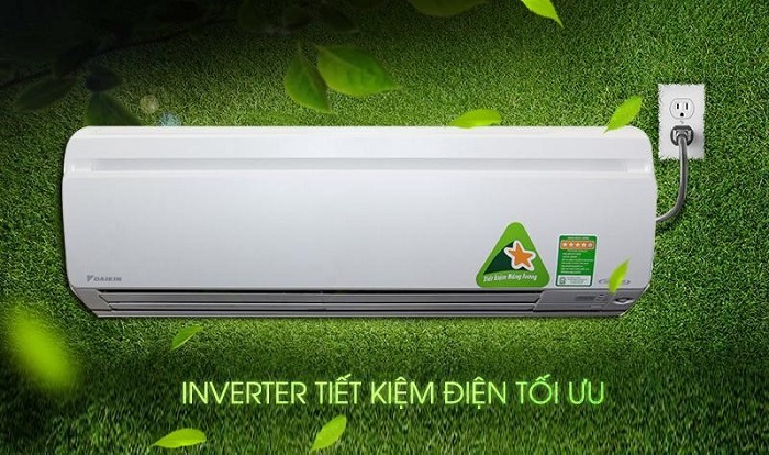Công nghệ Inverter với đa dạng quay của máy nén giúp tiết kiệm điện hiệu quả lên đến 60%