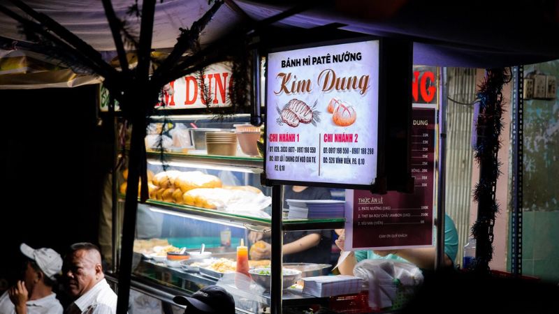 Bánh mì Pate nướng Kim Dung
