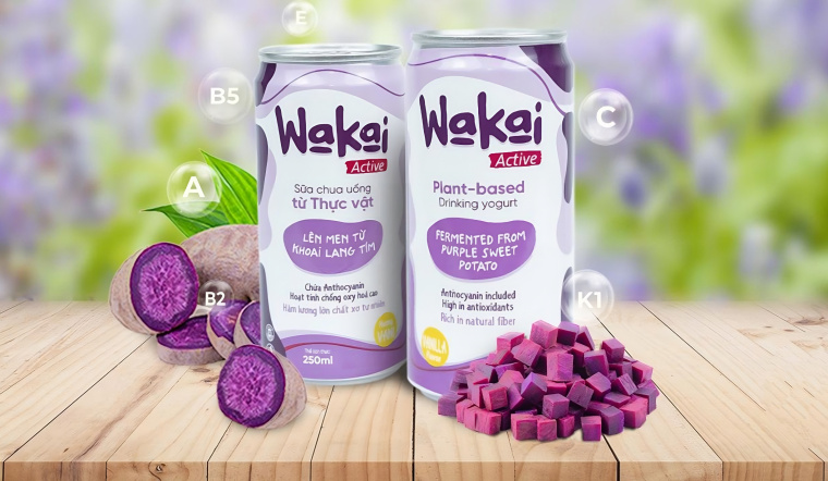Có gì đặc biệt trong sữa chua uống từ thực vật Wakai Active?