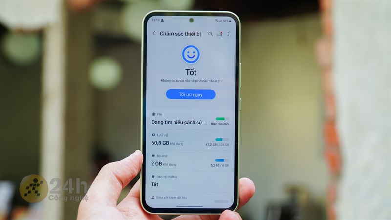 Cách chẩn đoán điện thoại trên Galaxy A54 5G