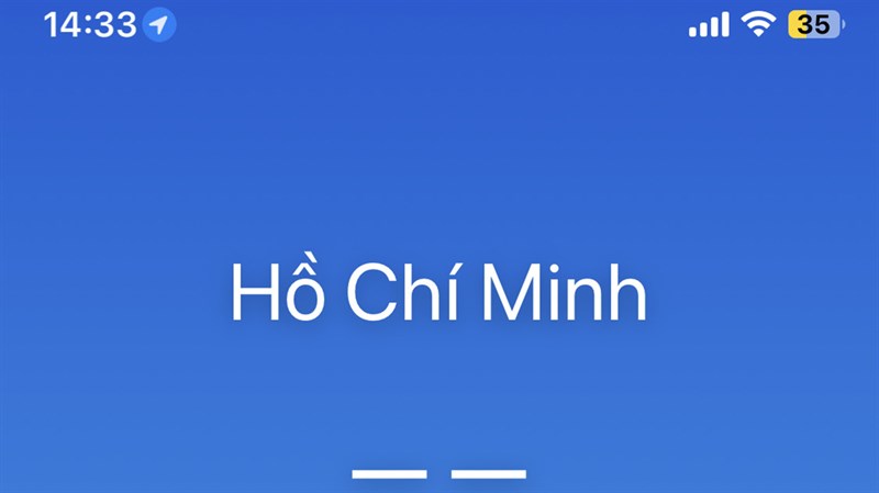 Thời tiết Hồ Chí Minh