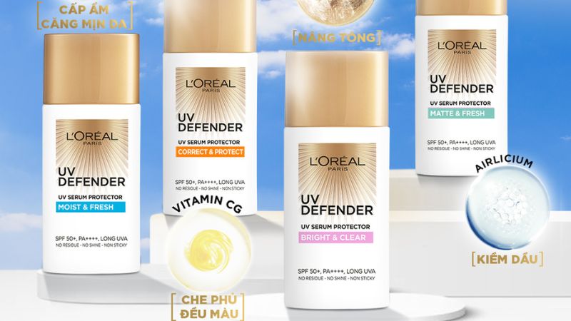 Kem chống nắng Loreal UV Defender dùng có tốt không?