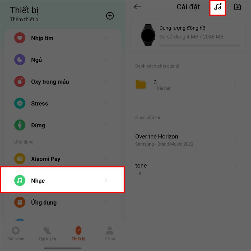 Cách thêm nhạc vào Xiaomi Watch S1 Pro Cách thêm nhạc vào Xiaomi Watch S1 Pro